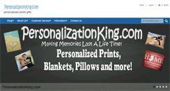 Desktop Screenshot of personalizationking.com