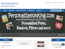Tablet Screenshot of personalizationking.com